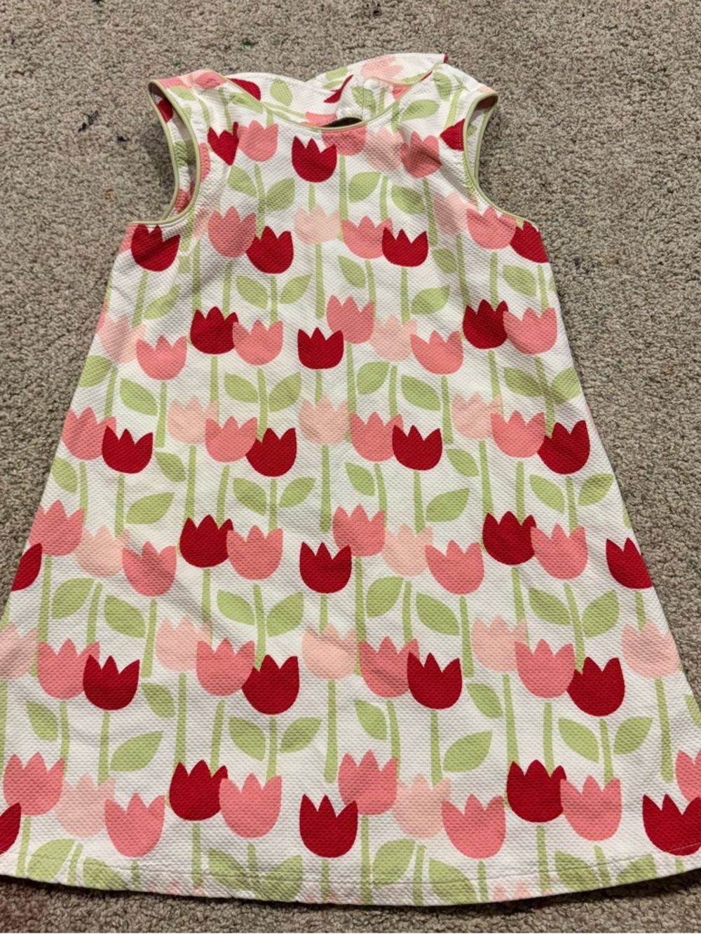 Vintage Gymboree Tip Toe Tulip print dress Sz 5
